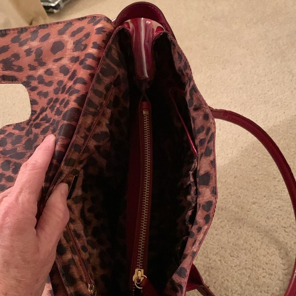 Maxx New York - Red Vegan Patent Leather Purse